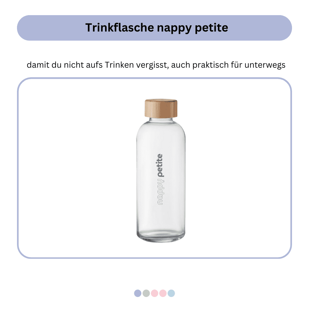 Trinkflasche nappy petite (premium)