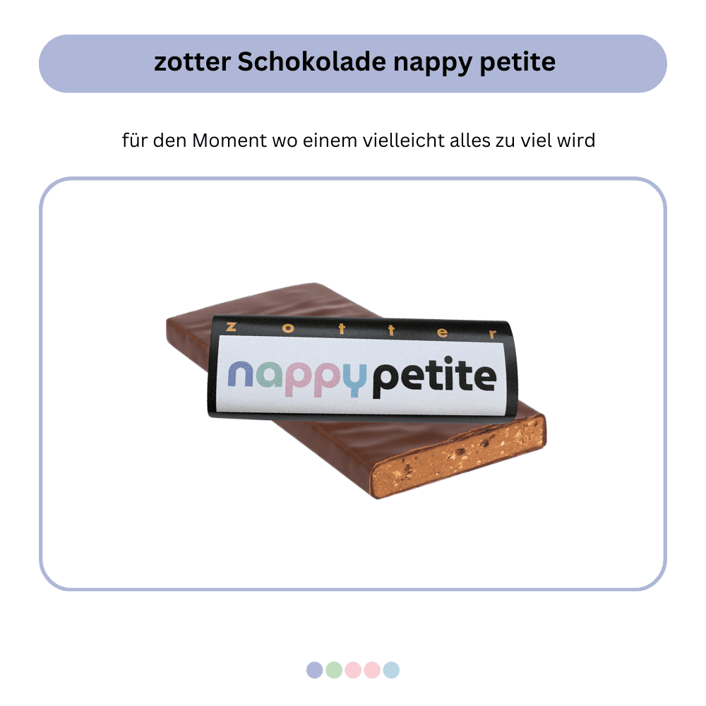 zotter Schokolade nappy petite (premium)