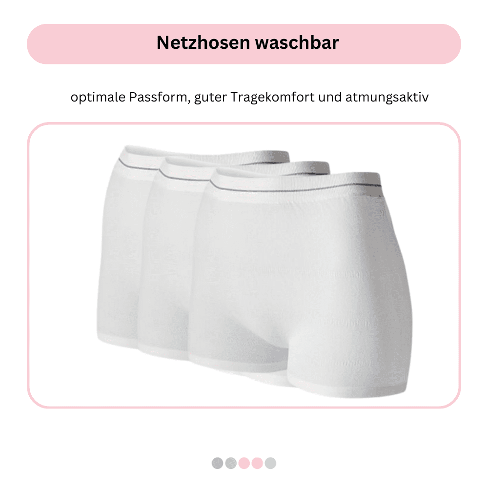 Netzhosen waschbar (light)